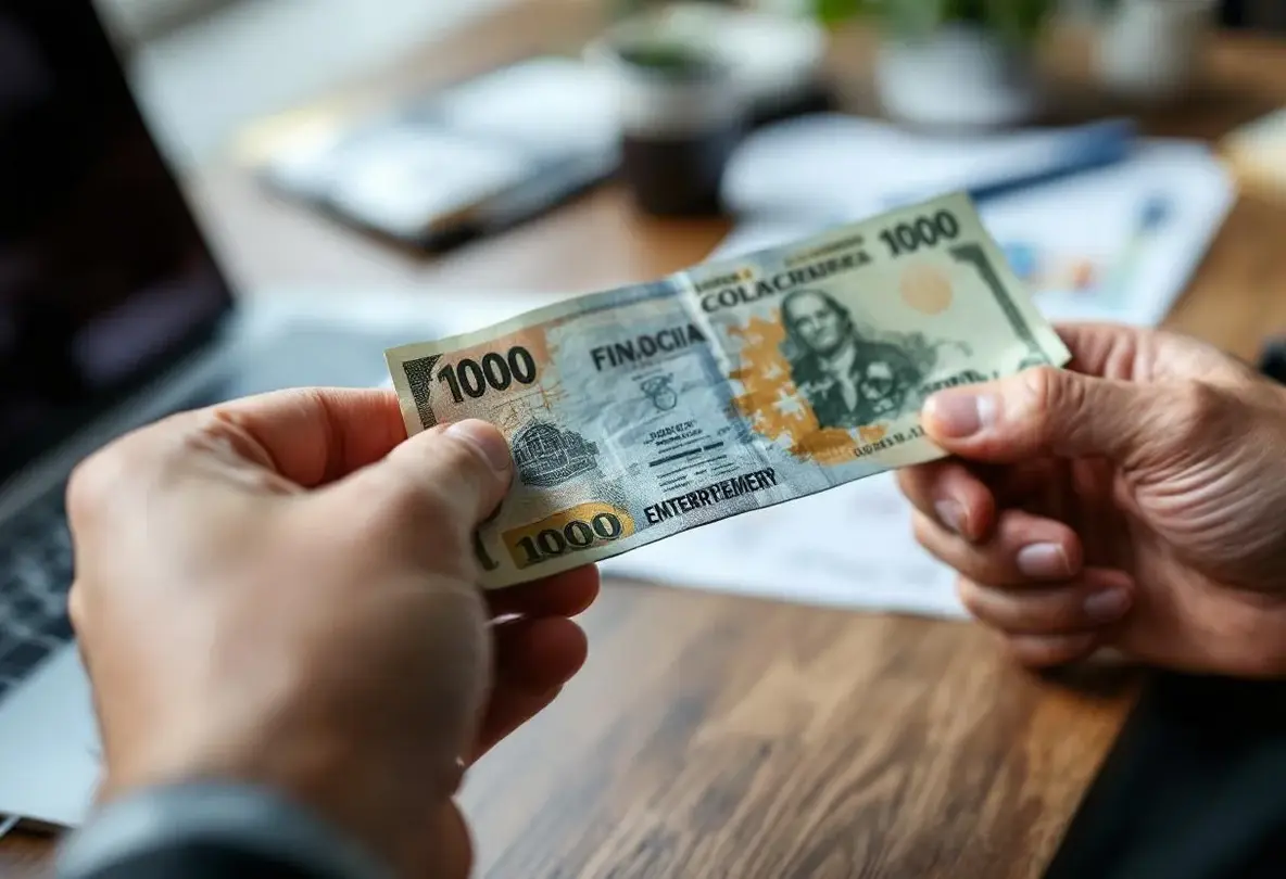 billet marque au feutre noir