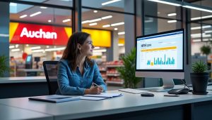 Comment gérer un arrêt de travail avec hr4you chez auchan