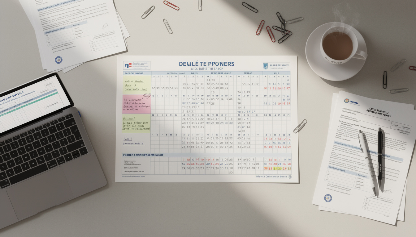 découvrez où consulter le calendrier officiel de la paie de l’éducation nationale pour l'année 2026 et ne manquez aucune date importante.
